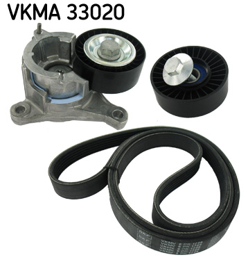 SKF VKMA33020 Hosszbordásszíj+ görgő, szíjkészlet